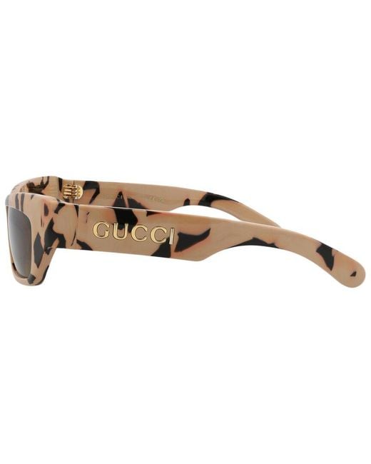 Gucci Brown Gg1296S 55Mm Sunglasses for men