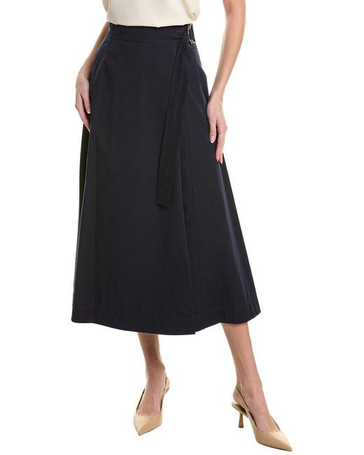 Lafayette 148 New York Blue Nimah Skirt
