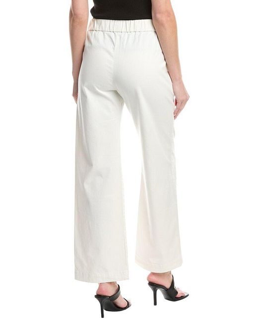 Velvet By Graham & Spencer White Stretch Pant