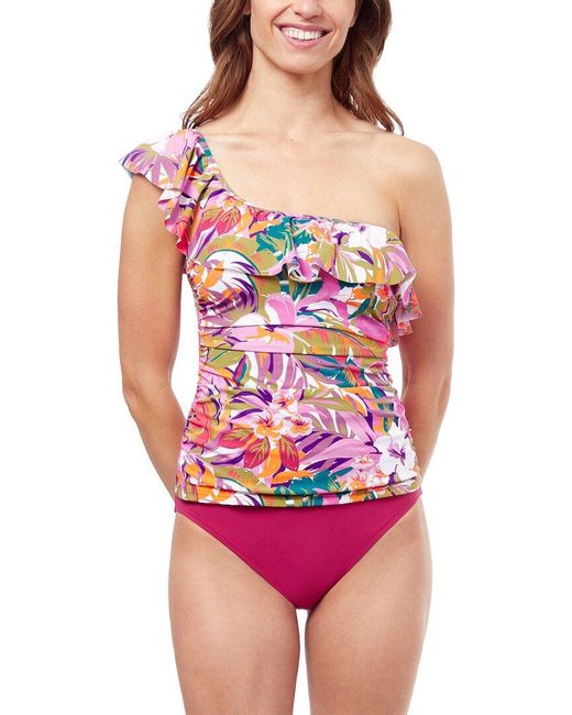 Gottex Red Tankini Top
