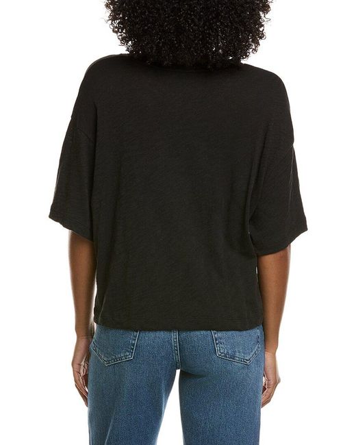 ATM Black Slub Jersey T-shirt