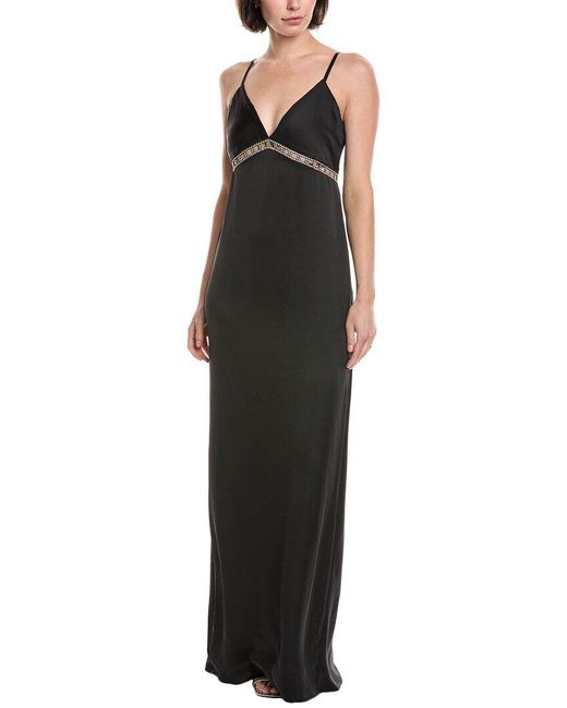 Ramy Brook Black Mosby Gown