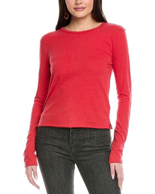 Free People Red We The Free Nova T-Shirt