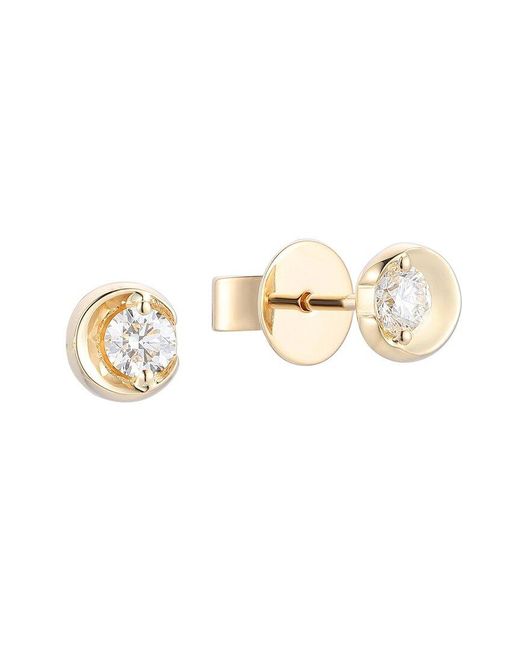 Gregg Ruth Metallic 14K 0.30 Ct. Tw. Diamond Earring