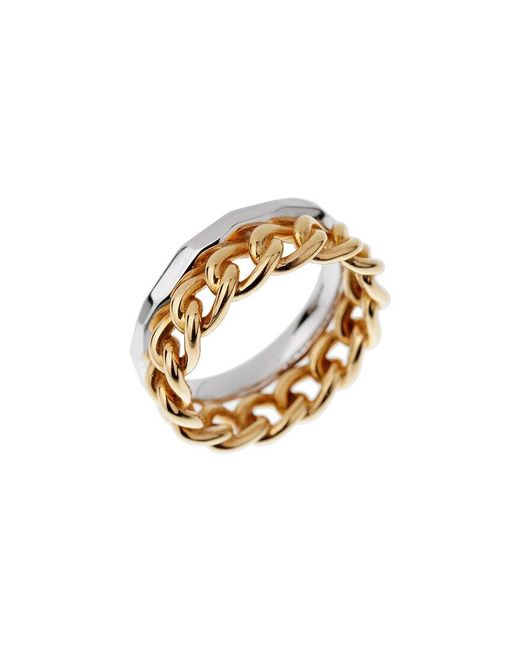 Pomellato White 18K Two-Tone Ring (Authentic Pre-Owned)