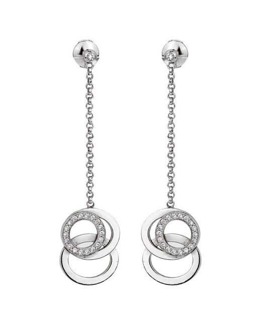 Audemars Piguet White 18K 0.75 Ct. Tw. Diamond Millenary Drop Earrings (Authentic Pre-Owned)