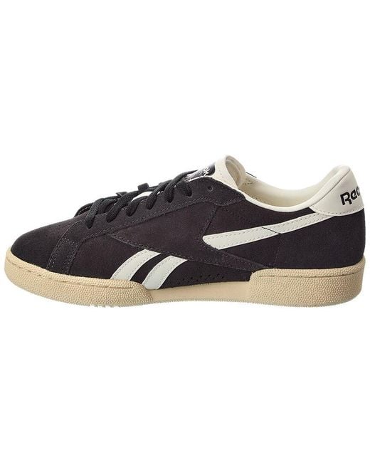 Reebok Black Club C Grounds Uk Suede Sneaker