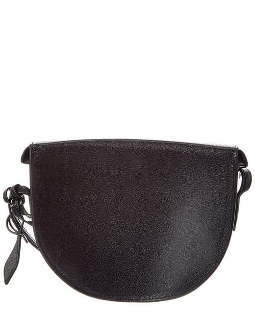 Alaïa Black Alaïa Hip Leather Shoulder Bag