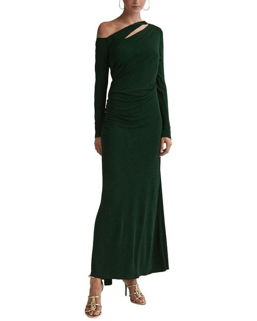 Reiss Green Delphine Dress