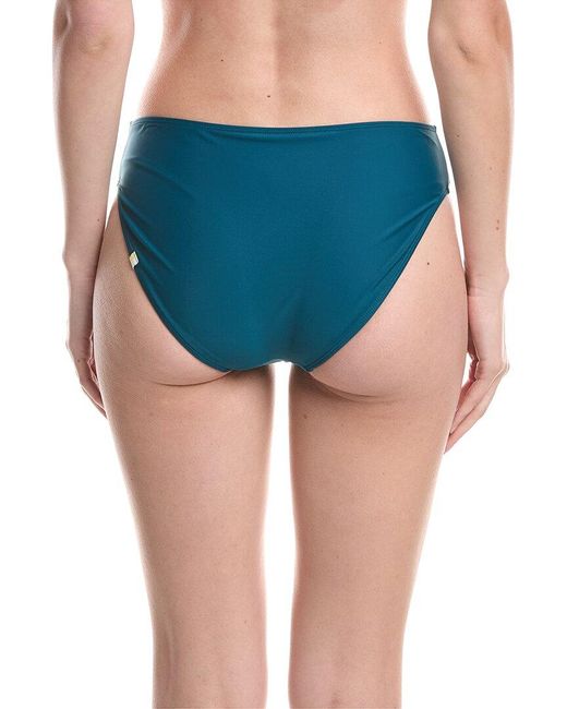 summersalt Blue The Diagonal Mid Rise Bottom