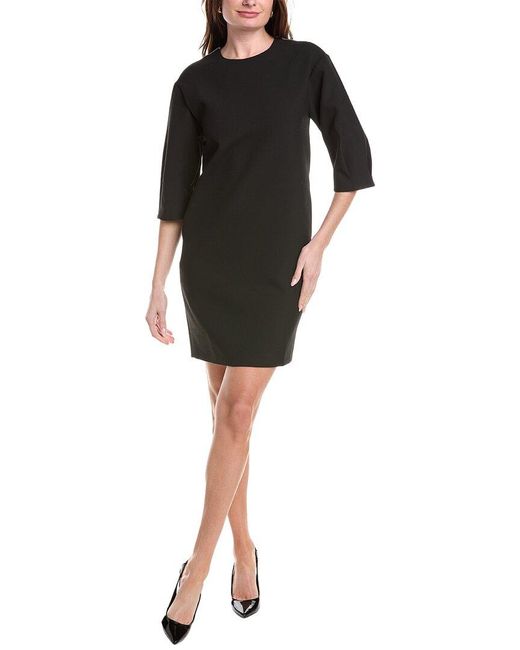 Peserico Black Shift Dress