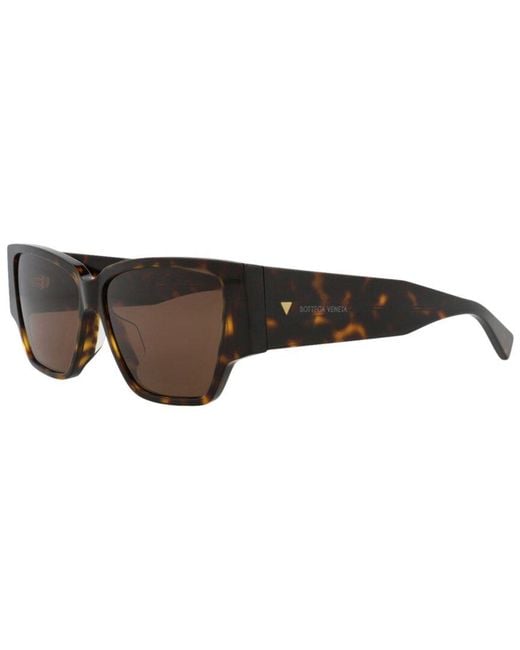 Bottega Veneta Brown Bv1285S 57Mm Sunglasses