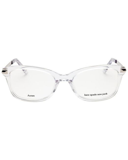 Kate Spade White Vicenza 48Mm Optical Frames