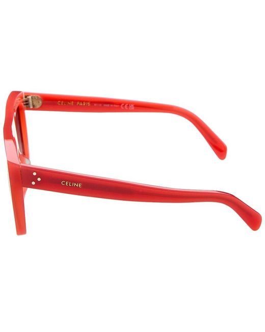 Céline Red Cl40256I 58Mm Sunglasses