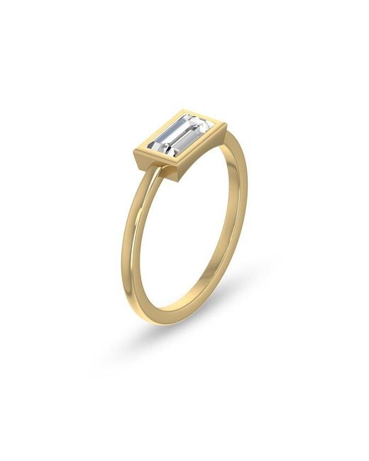 Lab Grown Diamonds White 14K 0.50 Ct. Tw. Lab-Grown Diamond Solitaire Ring