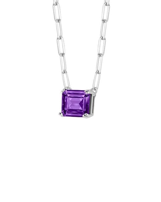 Gemstones Pink 0.80 Ct. Tw. Amethyst Pendant Necklace