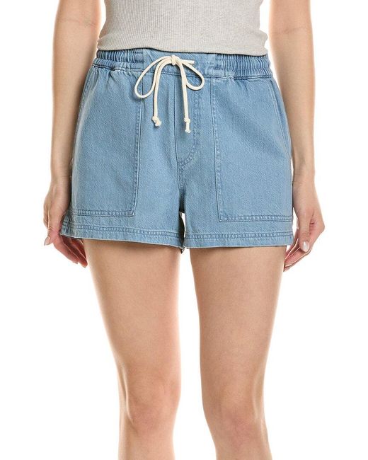 Z Supply Blue Summerland Denim Short