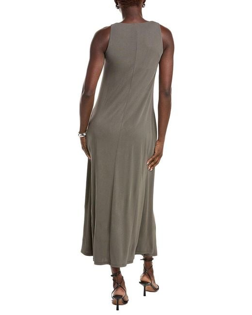 Max Mara Green Accento Maxi Dress