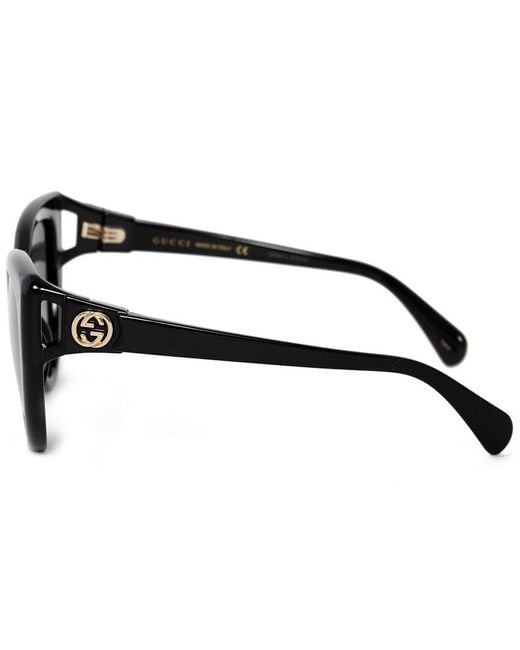 Gucci Black Classic Cat Eye Sunglasses