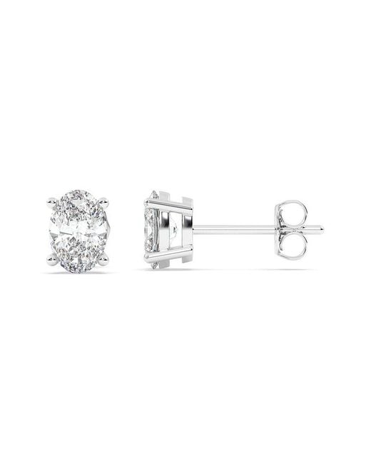 Lab Grown Diamonds White 14K 2.00 Ct. Tw. Lab-Grown Diamond Earrings