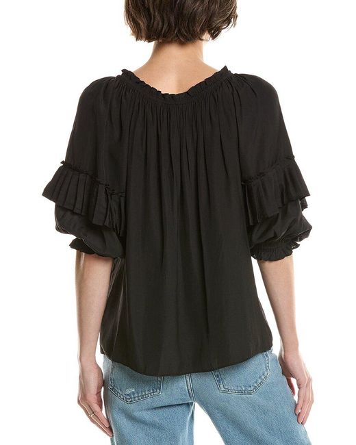Ramy Brook Black Jiya Top