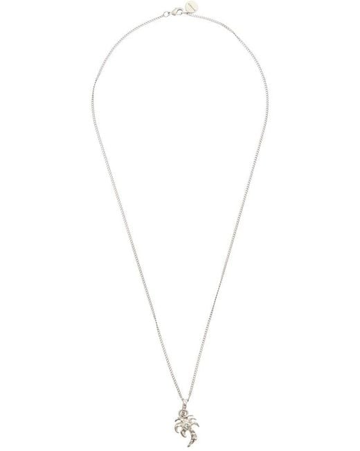 Palm Angels Metallic Palm Necklace