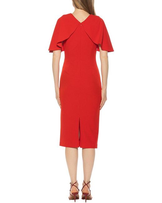 Alexia Admor Red Novi Sheath Dress