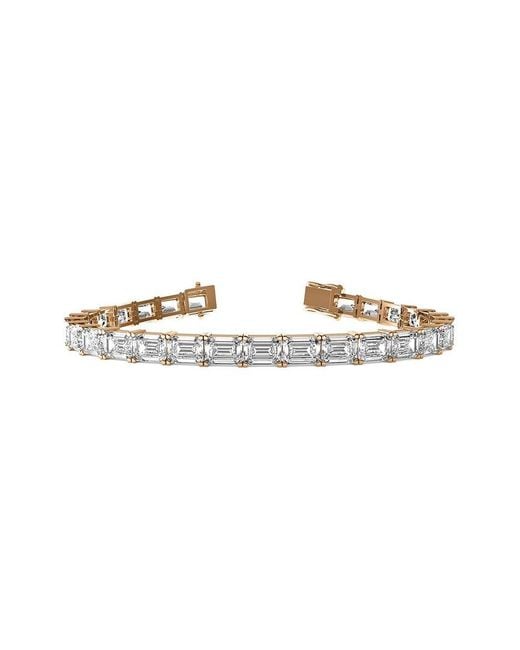 Lab Grown Diamonds White 14K Rose 13.50 Ct. Tw. Lab-Grown Diamond Bracelet