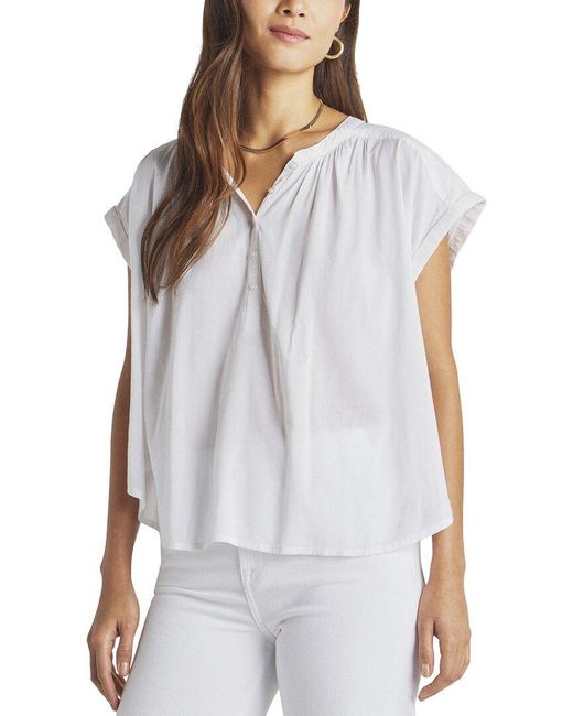 Splendid White Paloma Fashion Top