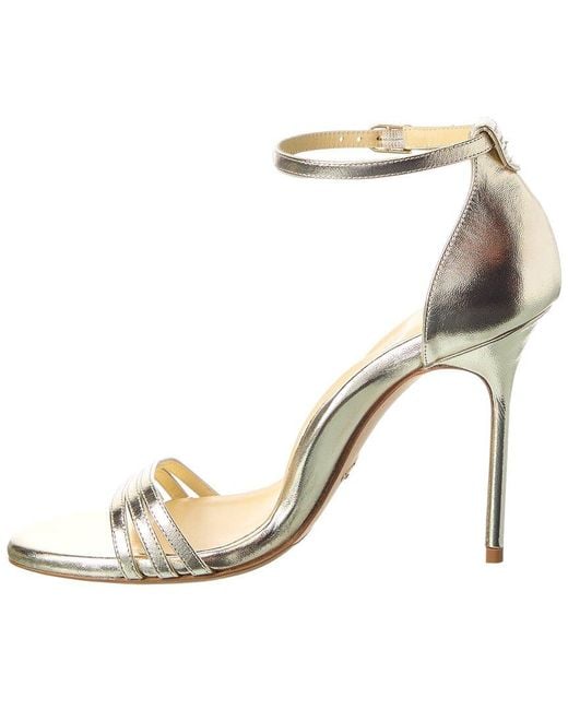Sarah Flint Metallic Leather Sandal