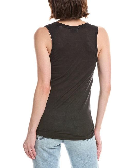 ATM Black Sweetheart Tank Top