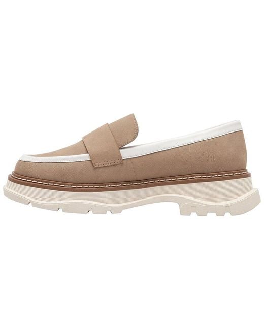 Linea Paolo Brown Minka Leather Loafer