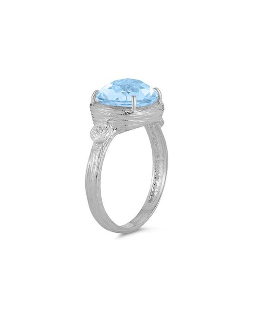 Reiss Blue 14K 2.73 Ct. Tw. Diamond Ring