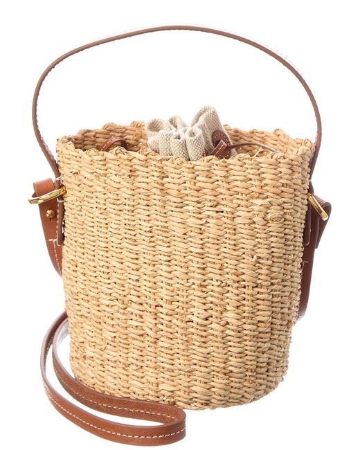 Madewell Natural Mini Straw Basket Bag