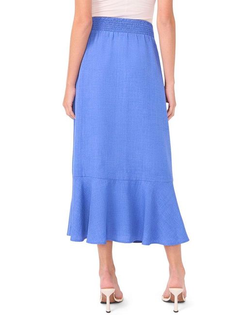 Vince Camuto Blue Maxi Skirt