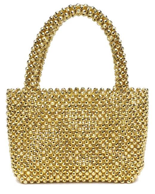 Moda Luxe Metallic Donna Evening Bag