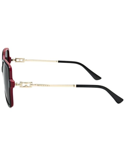 BVLGARI Brown Bv8250F 57Mm Sunglasses for men