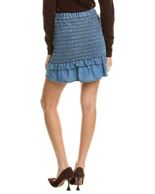 Isabel Marant Blue Isabel Marant Etoile Dorela Mini Skirt