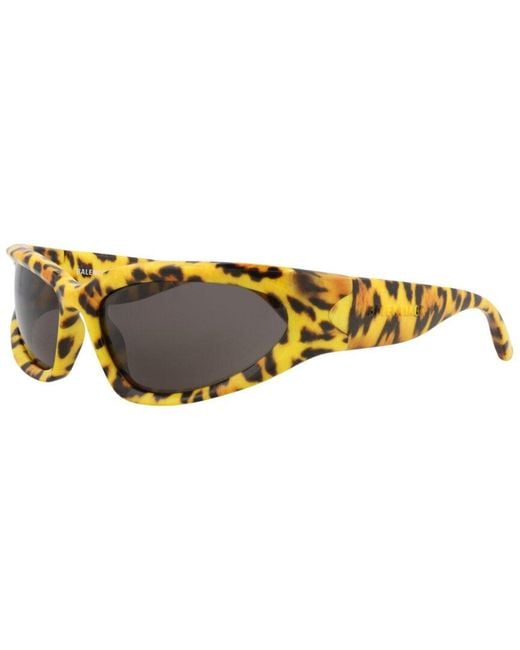 Balenciaga Black 55Mm Sunglasses for men
