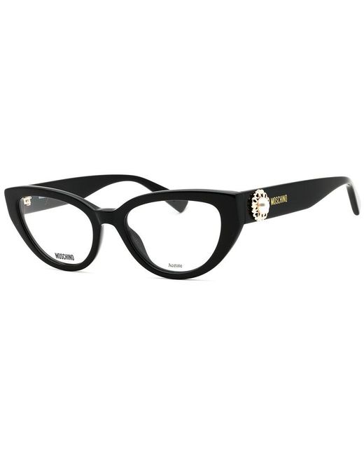Moschino Black Mos631 52Mm Optical Frames