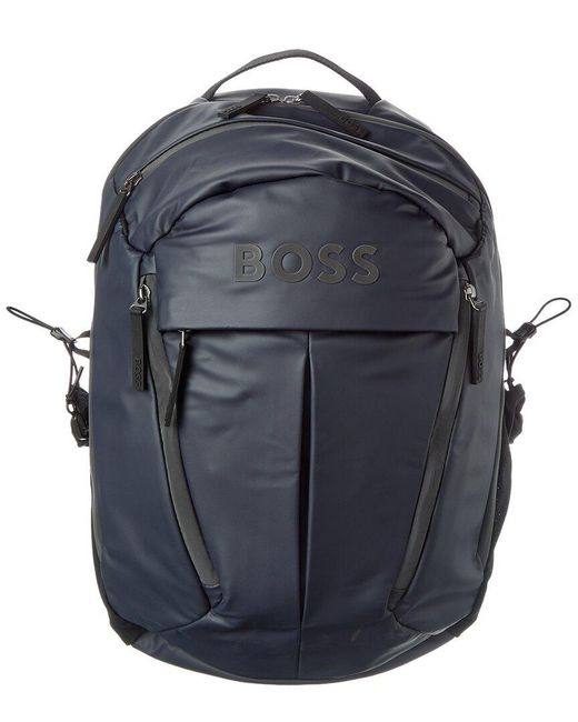 Boss Blue Stormy N Canvas Backpack for men