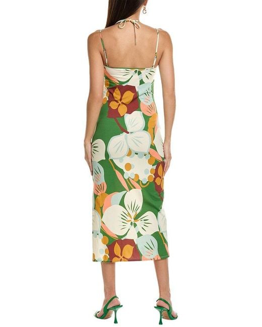 Ted Baker Green Strap Bodycon Dress