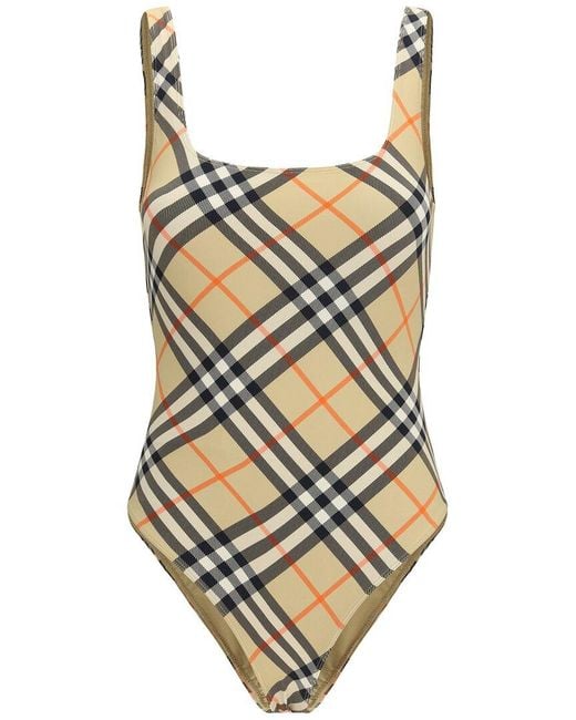 Burberry Metallic Swimsuit