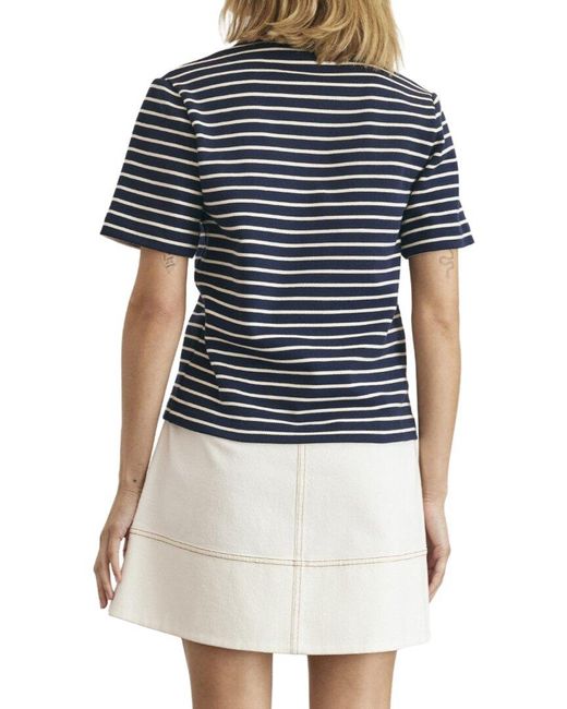 Tanya Taylor Blue Melanie Top