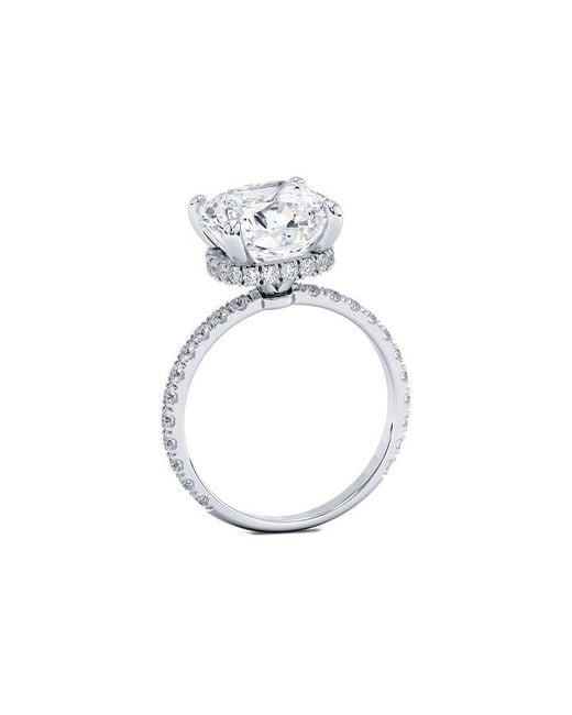 Lab Grown Diamonds White 14K 4.40 Ct. Tw. Lab-Grown Diamond Ring