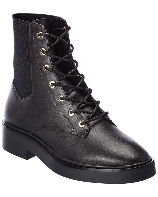 stuart weitzman henley suede combat boot