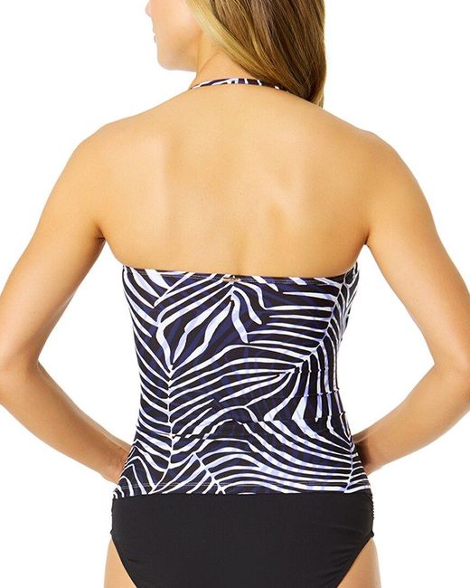 Anne Cole Blue Swim Tankini