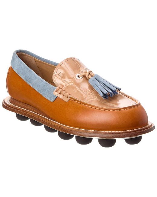 Tod's Brown Leather Loafer