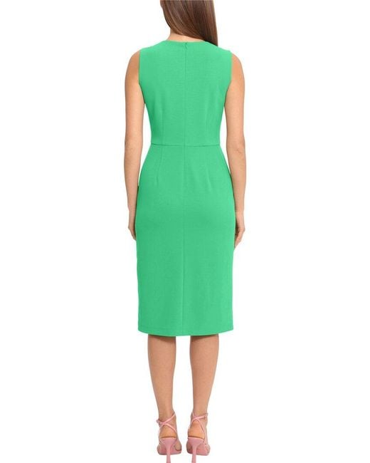 Maggy London Green Sheath Dress