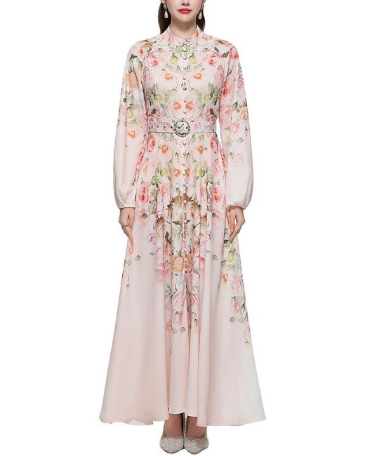 Kaimilan Pink Maxi Dress